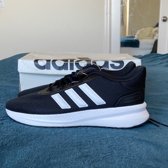 adidas Other - Adidas Men's Black and White X_PLRPATH Cloudfoam Sneakers size 13